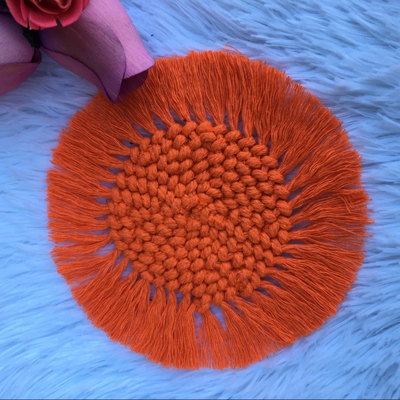 4PCS Macramé Coaster For Drink 🍹 Handmade - Picture 7 of 13